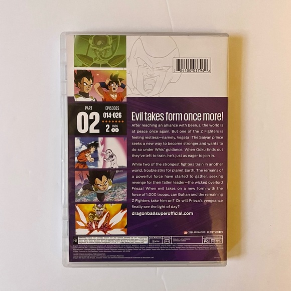 🏷️ Dragon Ball Super Part 2 DVDs - Picture 15 of 15